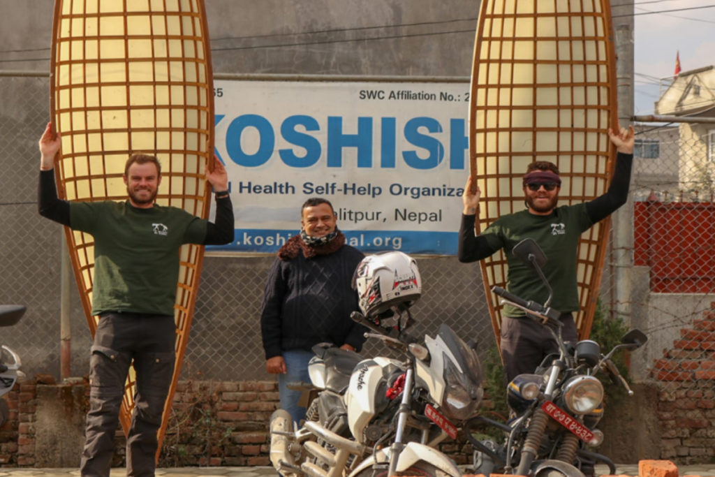 Koshish Headquarters with Founder